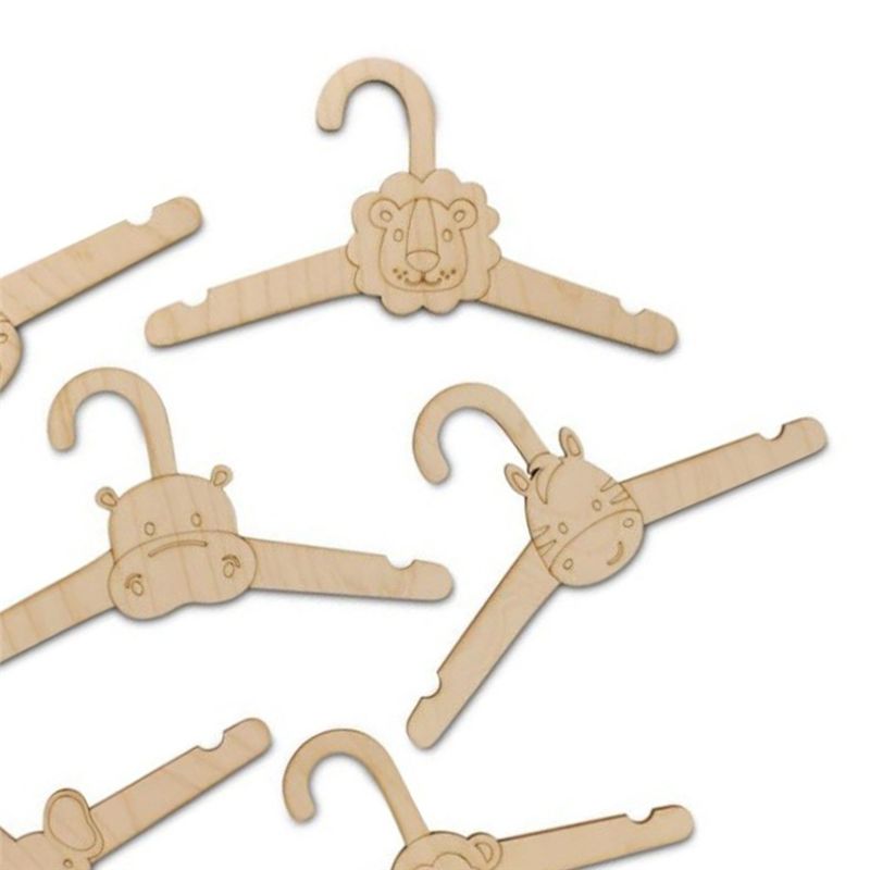 ABVT-20PCS Sevimli Ahşap Askıl - Baby Clothing Hanging Rack incelemesi ve fiyatı