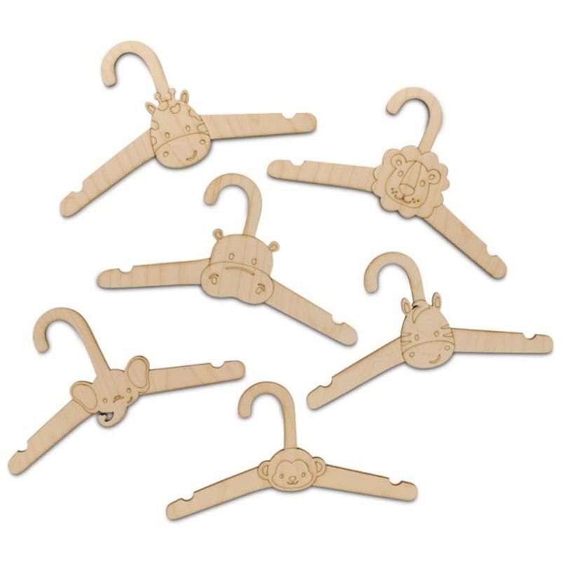 ABVT-20PCS Sevimli Ahşap Askıl - Baby Clothing Hanging Rack incelemesi ve fiyatı