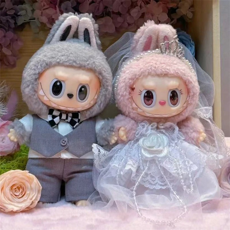15 17cm Labubu Bebek Düğün Aşk - Baby Clothing Usa incelemesi ve fiyatı